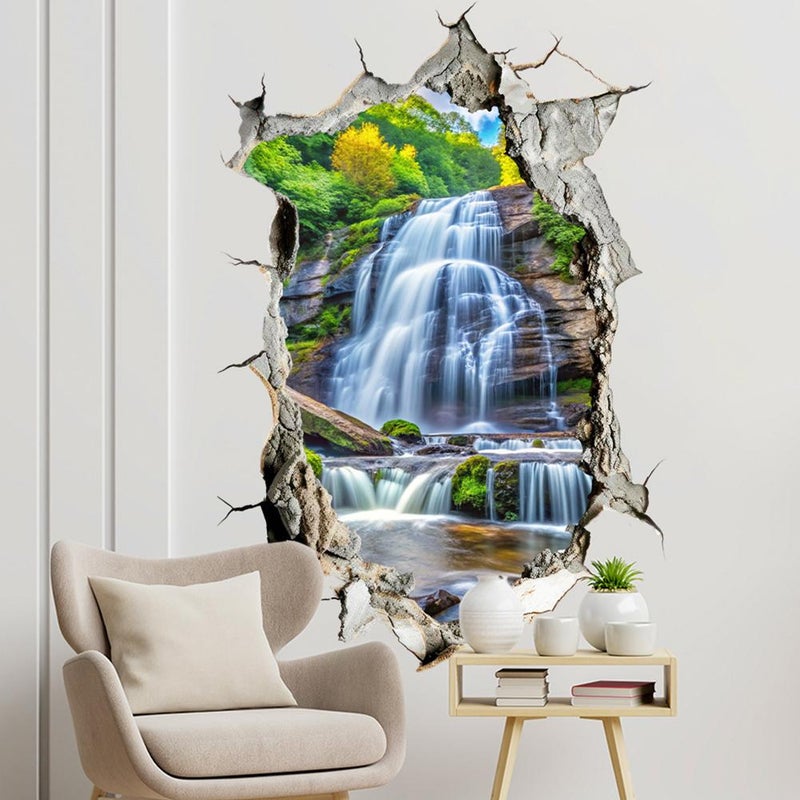 Landscape Wall Stickers, Realistic Picture, Waterproof and Moisture-Proof, Not Damage the Wall, Create a Comfortable Atmosphere - Image 4